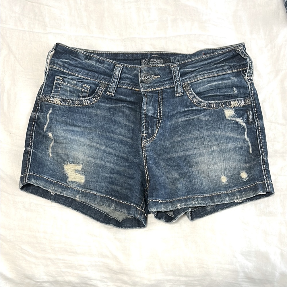 Silver Jeans Suki Mid Short